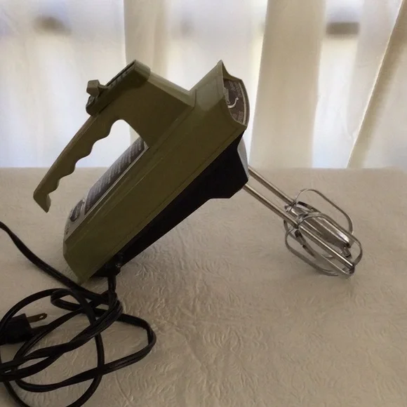 Sunbeam Mix Master Five Speed Hand Mixer Vintage Works - Picture 8 of 16